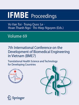 cover image of 7th International Conference on the Development of Biomedical Engineering in Vietnam (BME7)